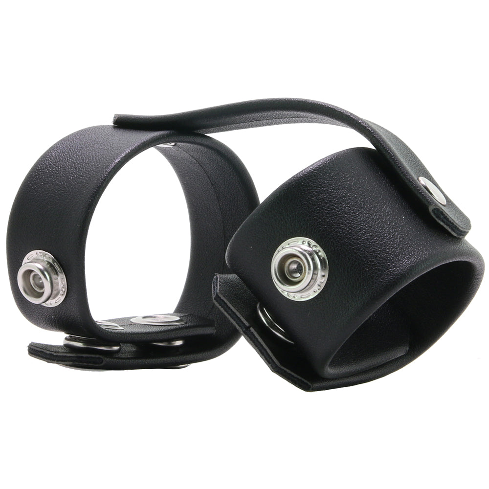 Blue Line Duo Cock and Ball Shaft Support Strap Bondage and Fetish > Cock and Ball Devices - Tophatter Daily Deals